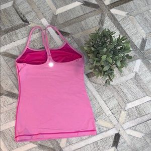 lululemon athletica Tops - Lululemon Tank w/Built in Bra Pink lululemon athletica Tops - Lululemon Tank w/Built in Bra Pink